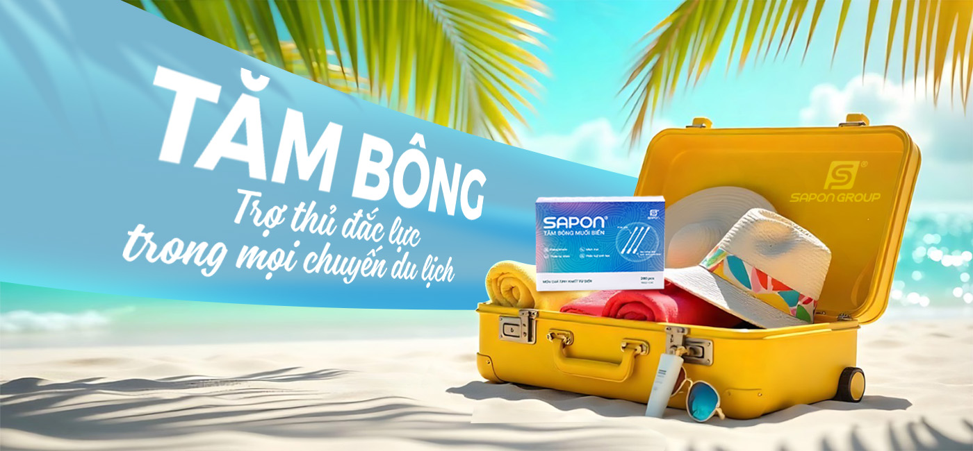 TĂM BÔNG - TRỢ THỦ ĐẮC LỰC TRONG MỌI CHUYẾN DU LỊCH HÈ