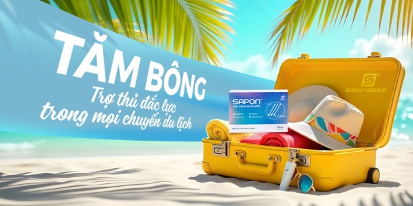 TĂM BÔNG - TRỢ THỦ ĐẮC LỰC TRONG MỌI CHUYẾN DU LỊCH HÈ