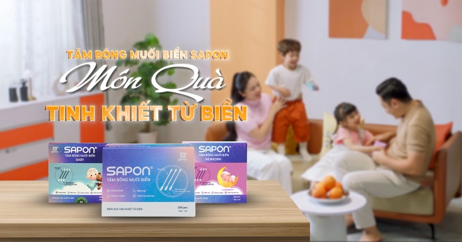 YÊU THƯƠNG GÓI GỌN TRONG TĂM BÔNG MUỐI BIỂN SAPON
