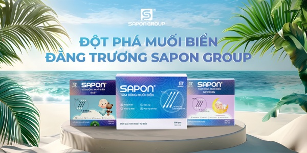 VÌ SAO TĂM BÔNG CẦN DÙNG MUỐI BIỂN? ĐỘT PHÁ MUỐI BIỂN ĐẲNG TRƯƠNG SAPON GROUP