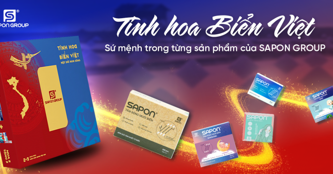 TINH HOA BIỂN VIỆT - SỨ MỆNH TRONG TỪNG SẢN PHẨM CỦA SAPON GROUP
