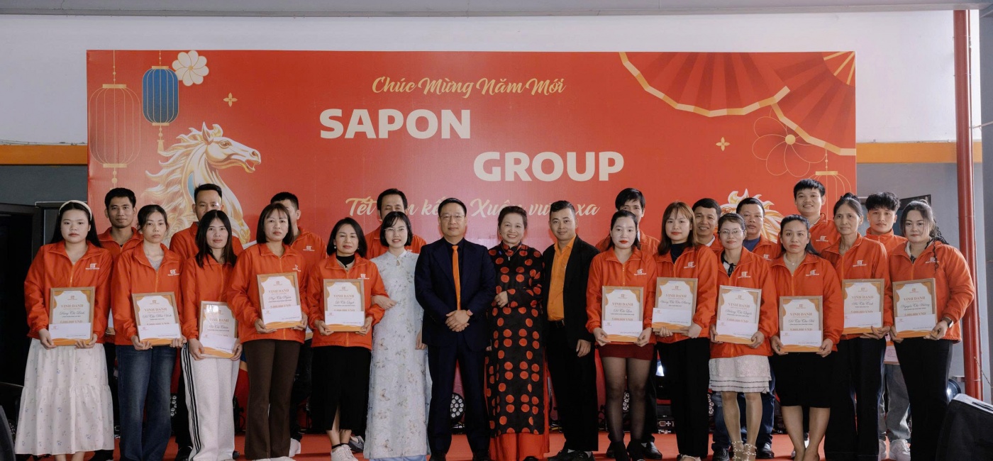 SAPON GROUP TỔ CHỨC YEAR END PARTY 2025: GẮN KẾT NỘI LỰC – SẴN SÀNG BỨT PHÁ