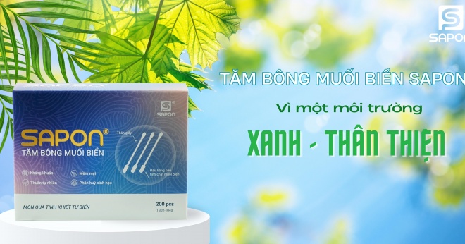 Sử dụng tăm bông bao bì hộp giấy cho một môi trường xanh - thân thiện