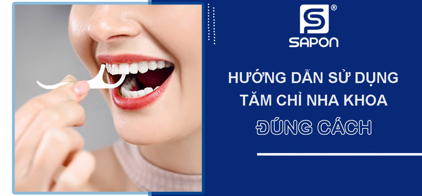 Hướng dẫn sử dụng tăm chỉ nha khoa đúng cách