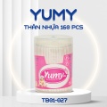 Tăm bông Yumy trẻ em thân nhựa hộp 160 pcs TB01-027