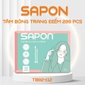 Tăm bông trang điểm Sapon 200pcs TB03-112