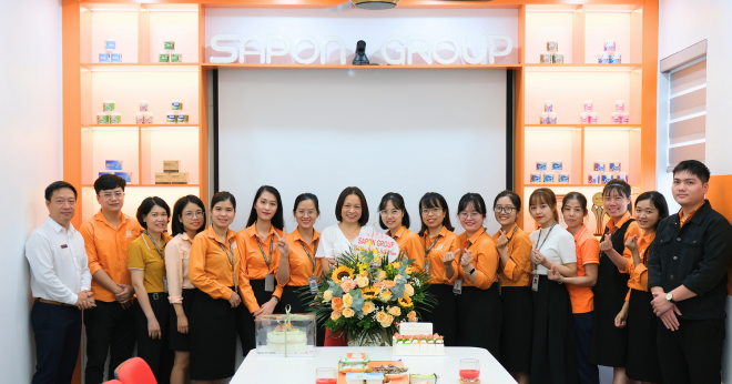 SAPON GROUP chúc mừng ngày phụ nữ Việt Nam 20/10