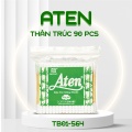 Tăm bông Aten người lớn thân trúc túi 90 pcs TB01-564