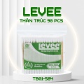 Tăm bông Levee người lớn thân trúc túi 90 pcs SPA-584