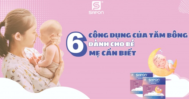 6 Công dụng của tăm bông dành cho bé mẹ cần biết