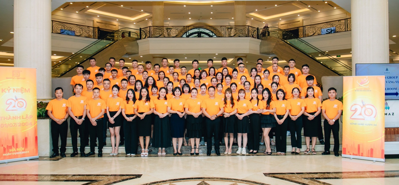 SAPON GROUP tròn 20 tuổi