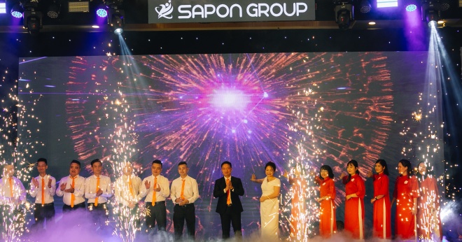 Bùng nổ cảm xúc đêm gala kỷ niệm 20 năm thành lập SAPON GROUP