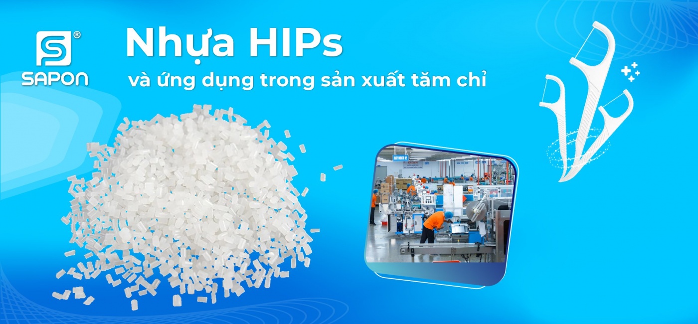 Nhựa HIPs và ứng dụng trong sản xuất tăm chỉ