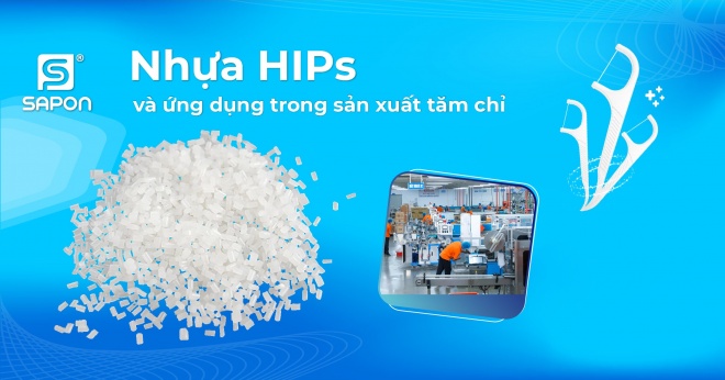 Nhựa HIPs và ứng dụng trong sản xuất tăm chỉ