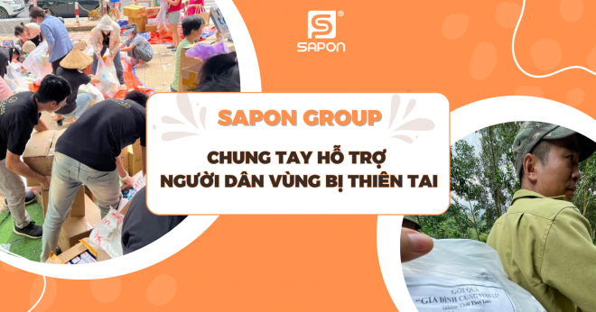 SAPON GROUP Chung Tay Cùng Team Ca Sĩ Thái Thùy Linh Hỗ Trợ Người Dân Vùng Bị Thiên Tai