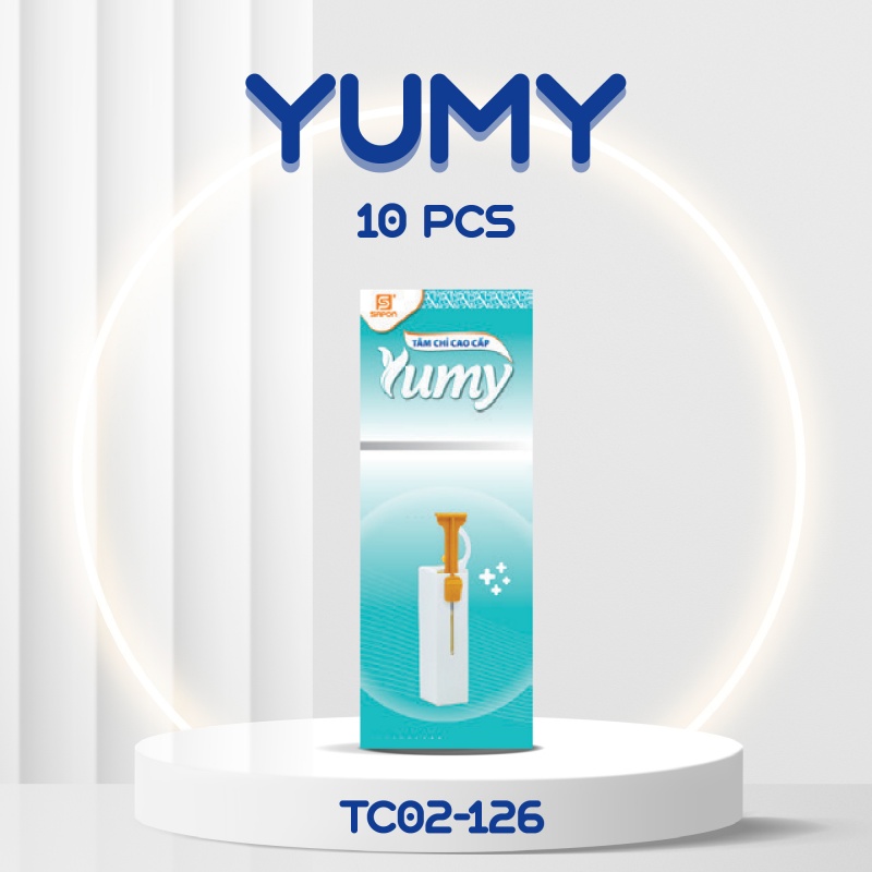 Tăm chỉ Yumy hộp tự động cá nhân 10pcs TC02-126