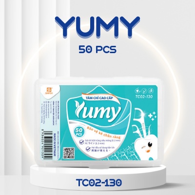 Tăm chỉ Yumy hộp chữ nhật 50pcs TC02-130