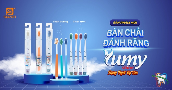 Sản Phẩm Mới: Bàn Chải Đánh Răng Yumy Shine - Rạng Ngời Tự Tin