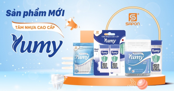 Diện mạo hoàn toàn mới của Tăm nhựa cao cấp Yumy