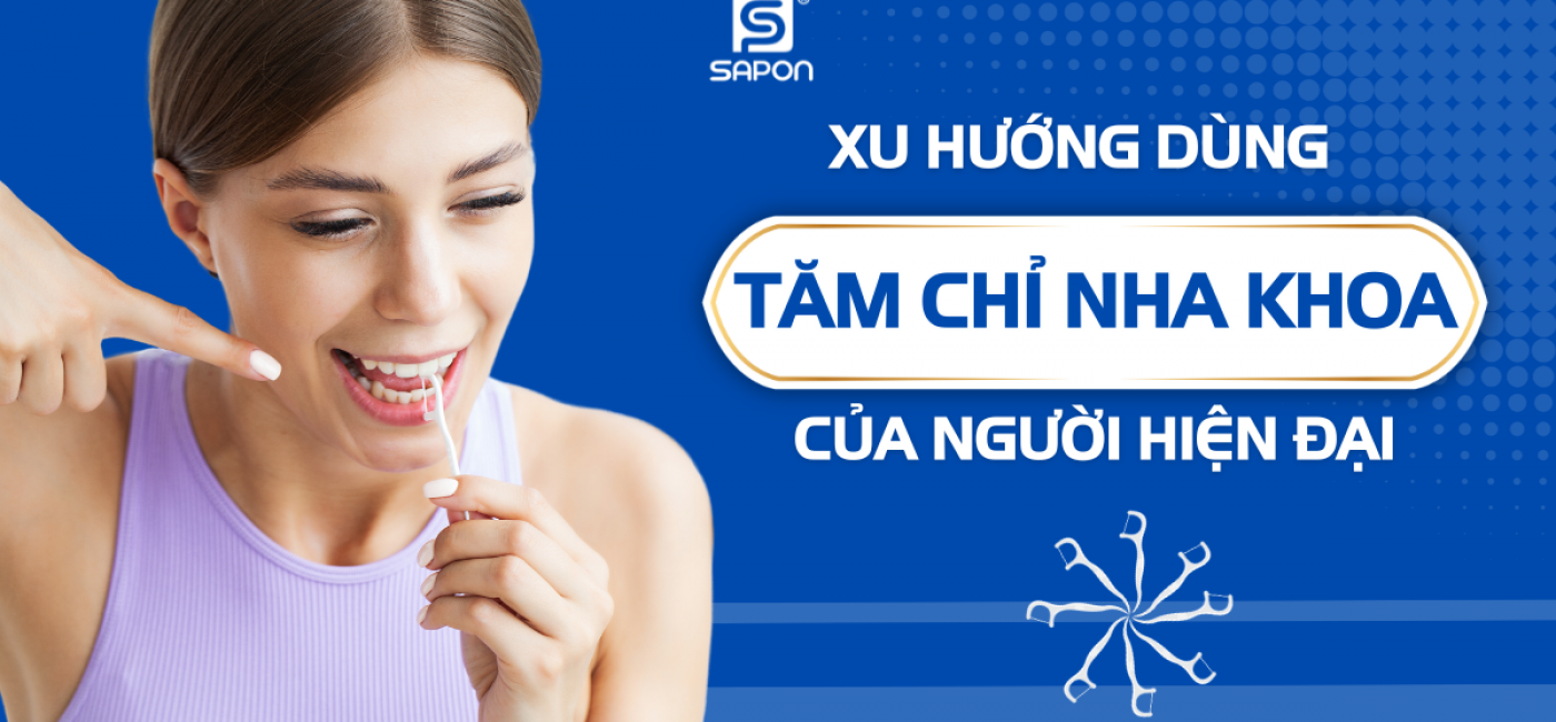 Xu hướng dùng tăm chỉ nha khoa của người hiện đại