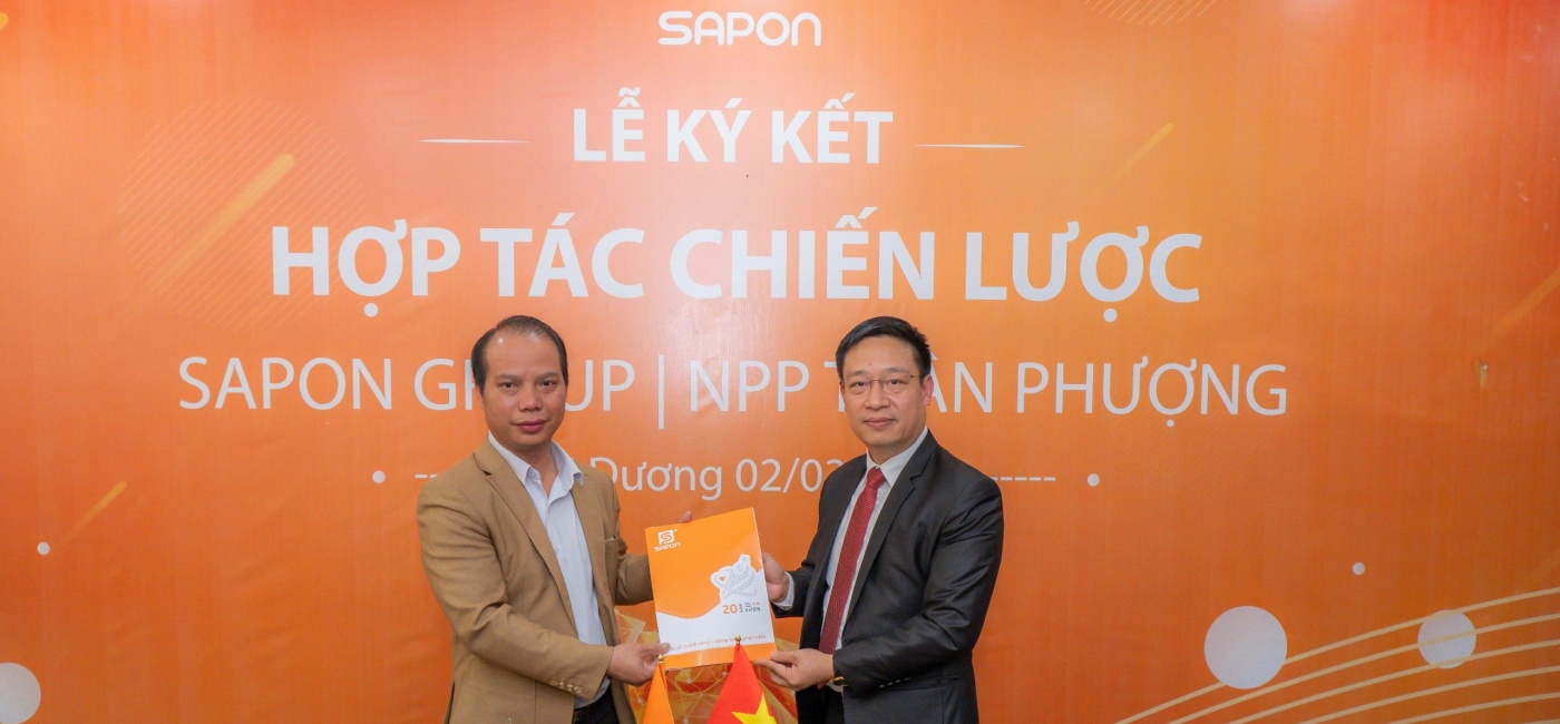 Ký kết hợp tác chiến lược giữa SAPON GROUP và nhà phân phối Tuân Phượng