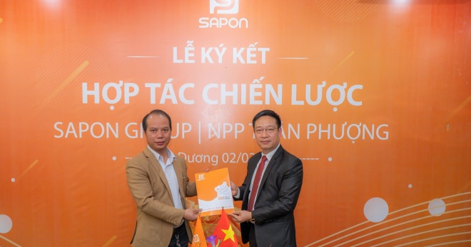 Ký kết hợp tác chiến lược giữa SAPON GROUP và nhà phân phối Tuân Phượng