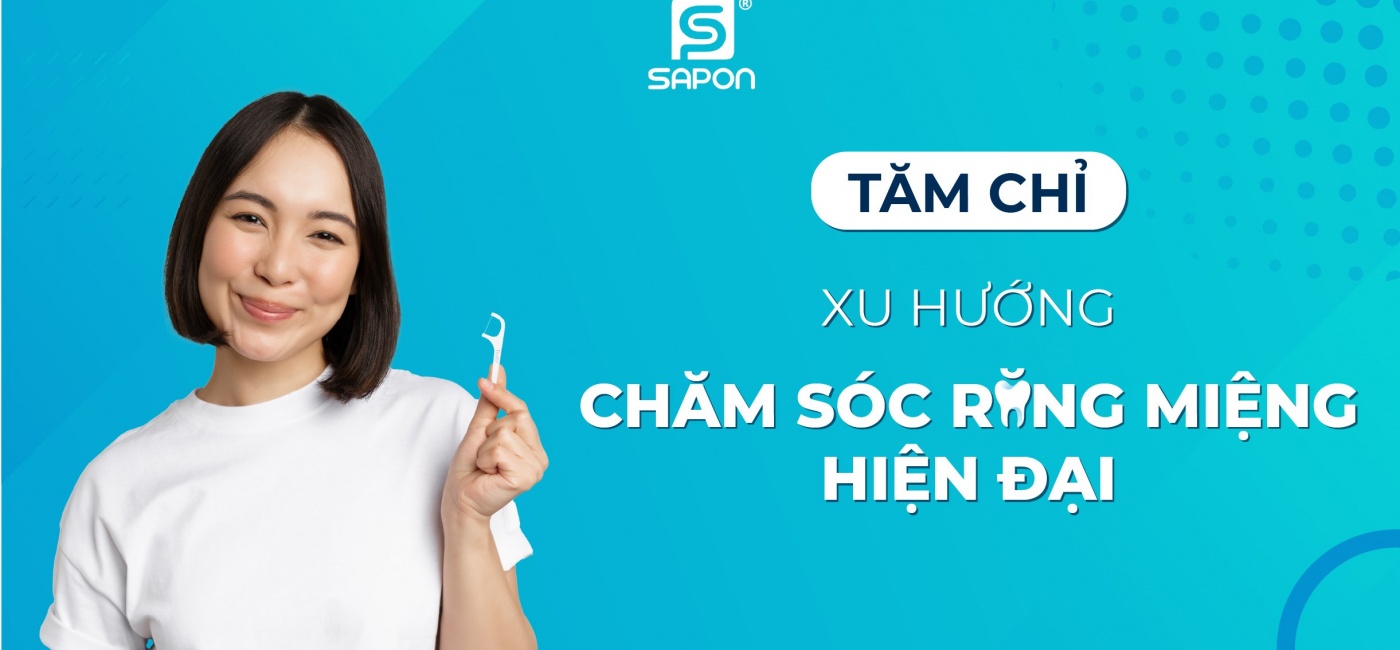 Tăm chỉ - Xu hướng chăm sóc răng miệng hiện đại