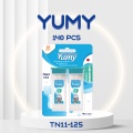 Tăm nhựa Yumy vỉ 2 hộp chữ nhật mini 140pcs TN11-125