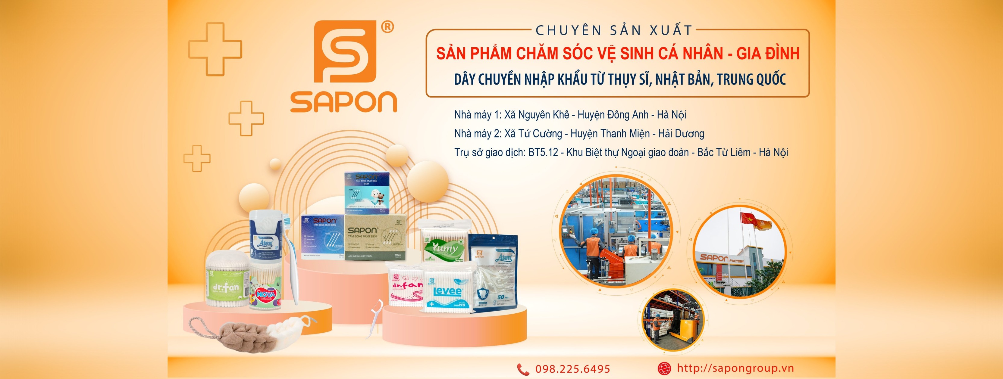 Các sản phẩm của Sapon Group