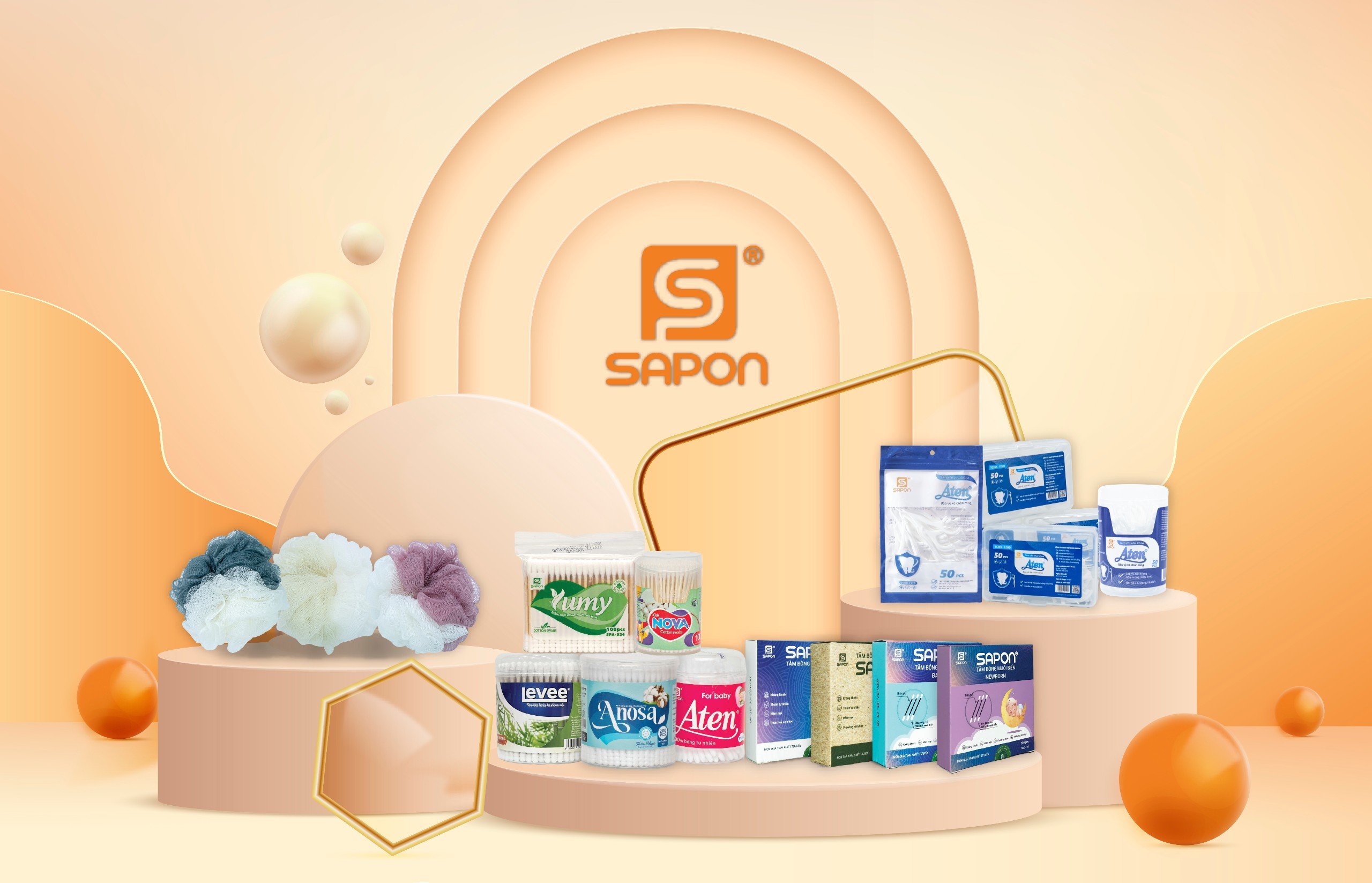 Các sản phẩm do SAPON GROUP sản xuất, gia công