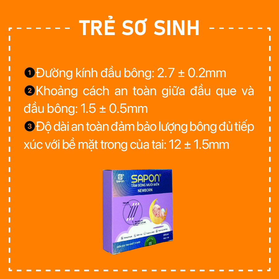 Tiêu chuẩn đầu bông sapon